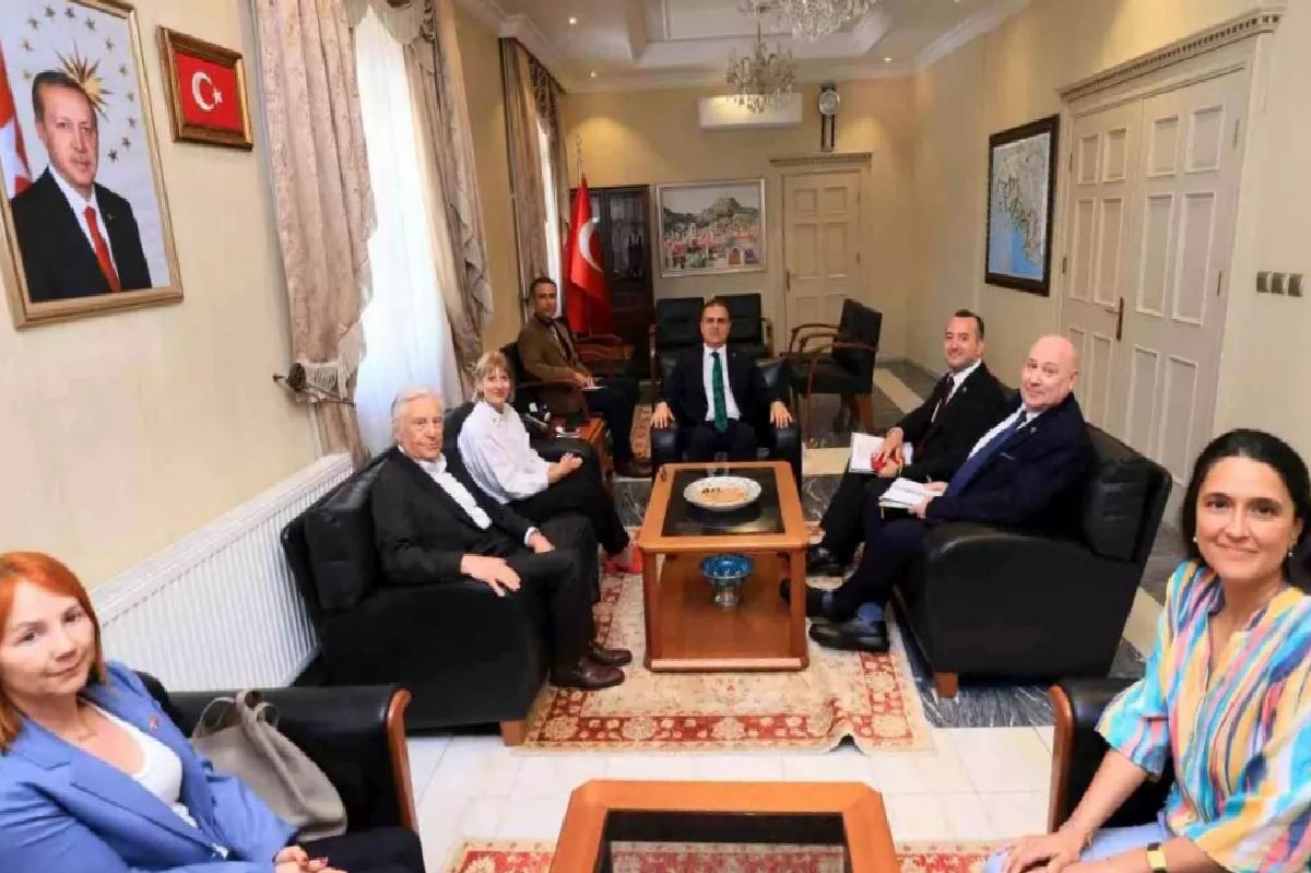 Birleşik Krallık Büyükelçisi Muğla’da