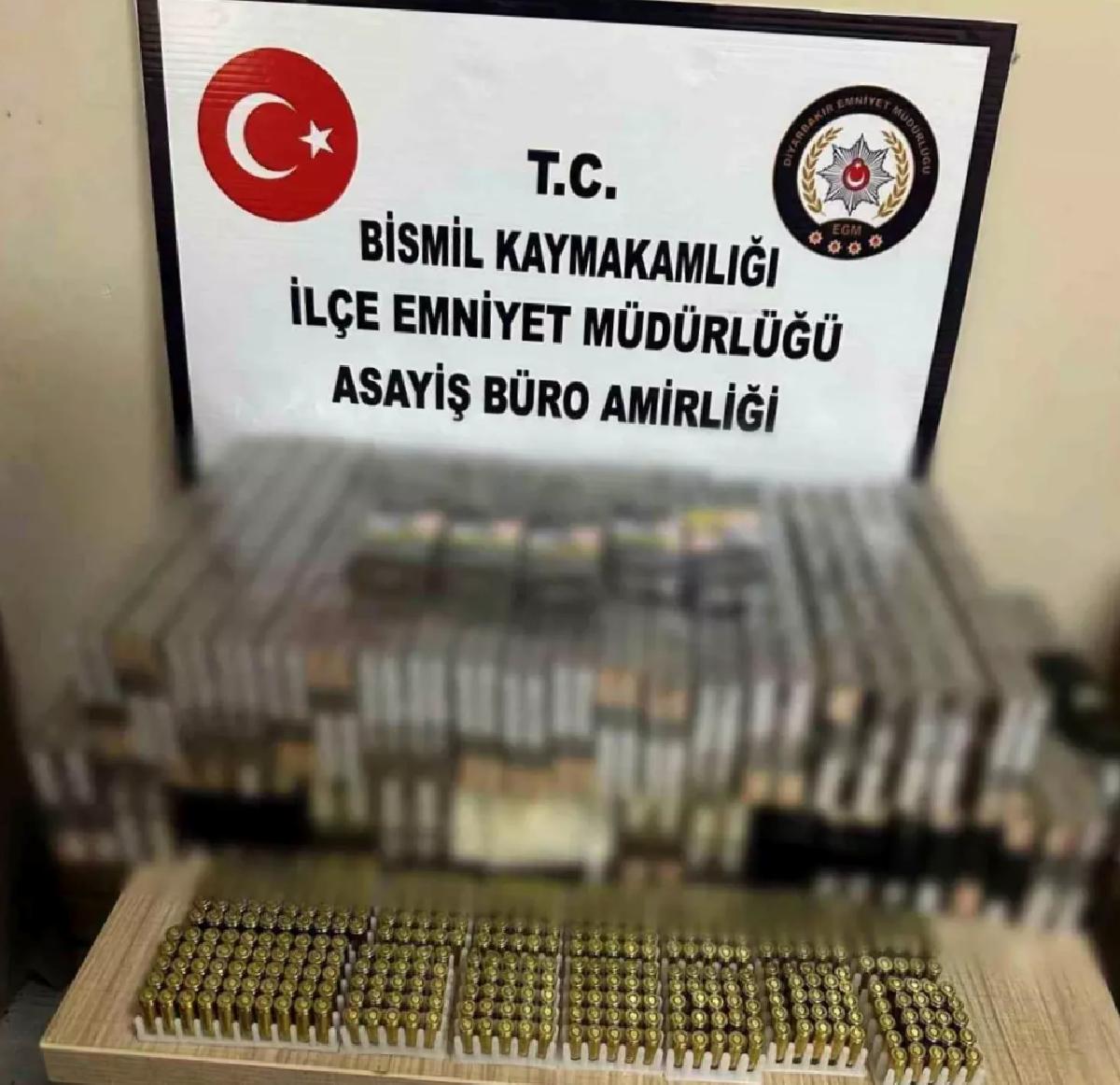 Bismil’de Kaçak Tütün ve Fişek Ele Geçirildi