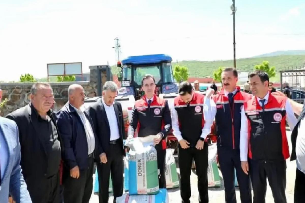 Bitlis’te Tarım Arazileri için Fasulye Tohumu Dağıtımı
