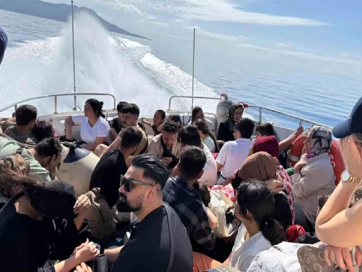 Bodrum’da 95 Düzensiz Göçmen Yakalandı