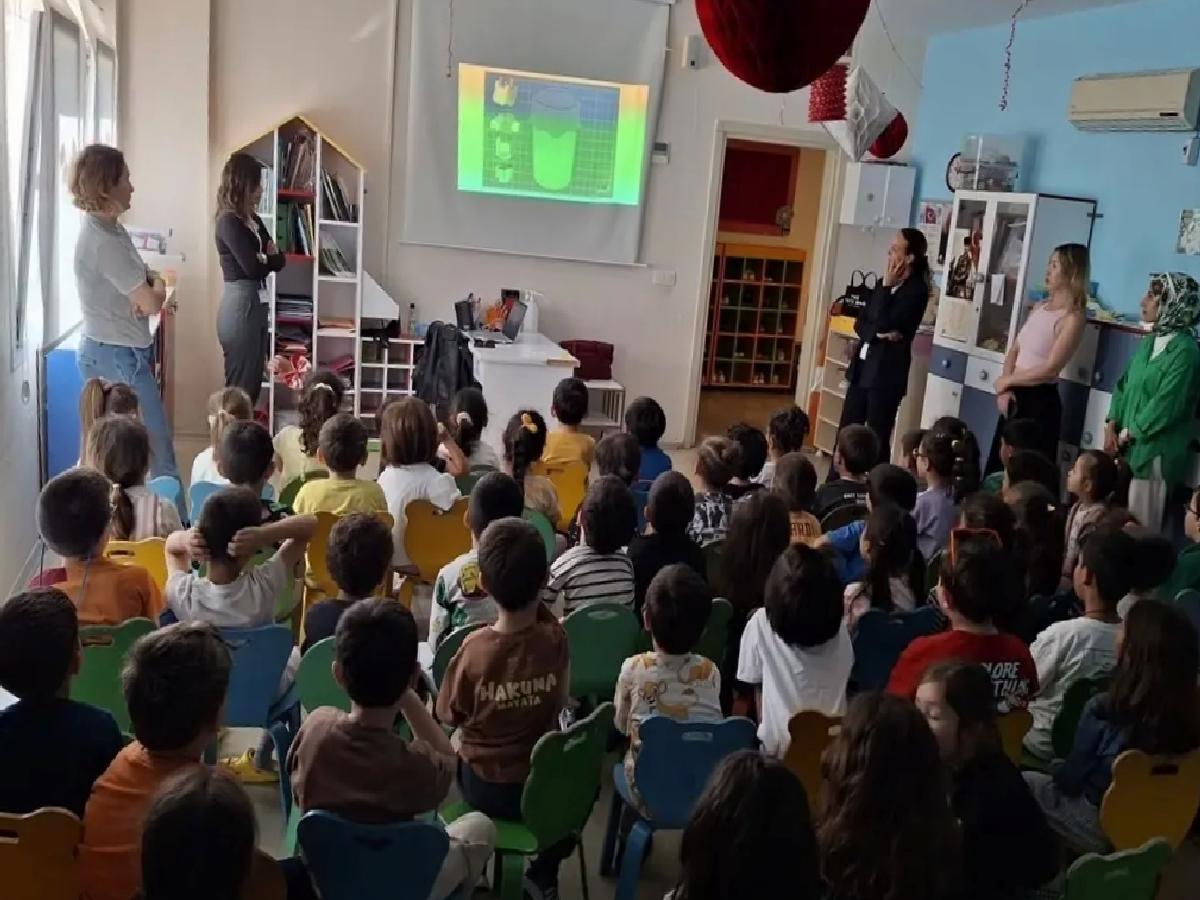 Bodrum’da Anaokulu Öğrencilerine Sıfır Atık Eğitimi