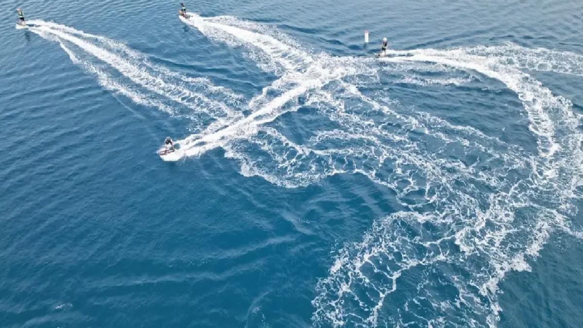 Bodrum’da Su Sporları Şampiyonası Başladı