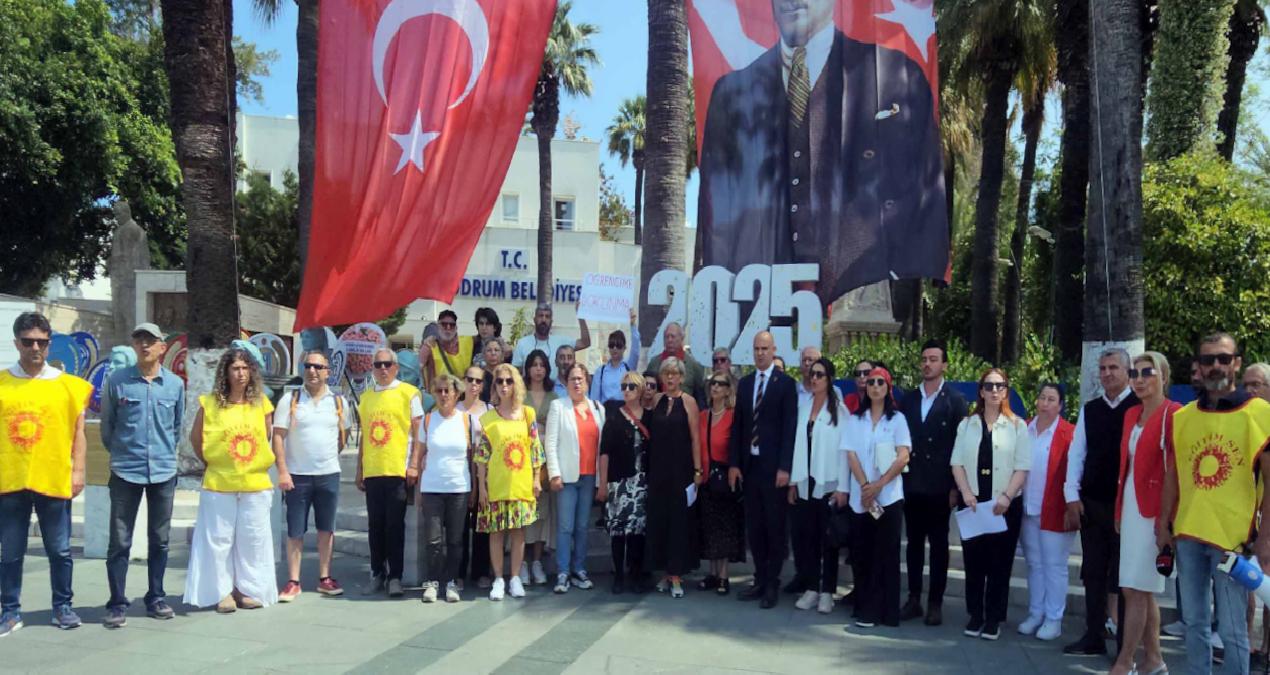 Bodrum’da velilerden “Öğrencime dokunma “ eylem ve basın açıklaması