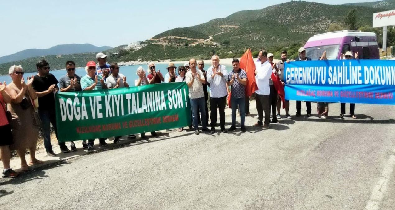 Bodrumlular Limak’a karşı Gerenkuyu’ya sahip çıkıyor