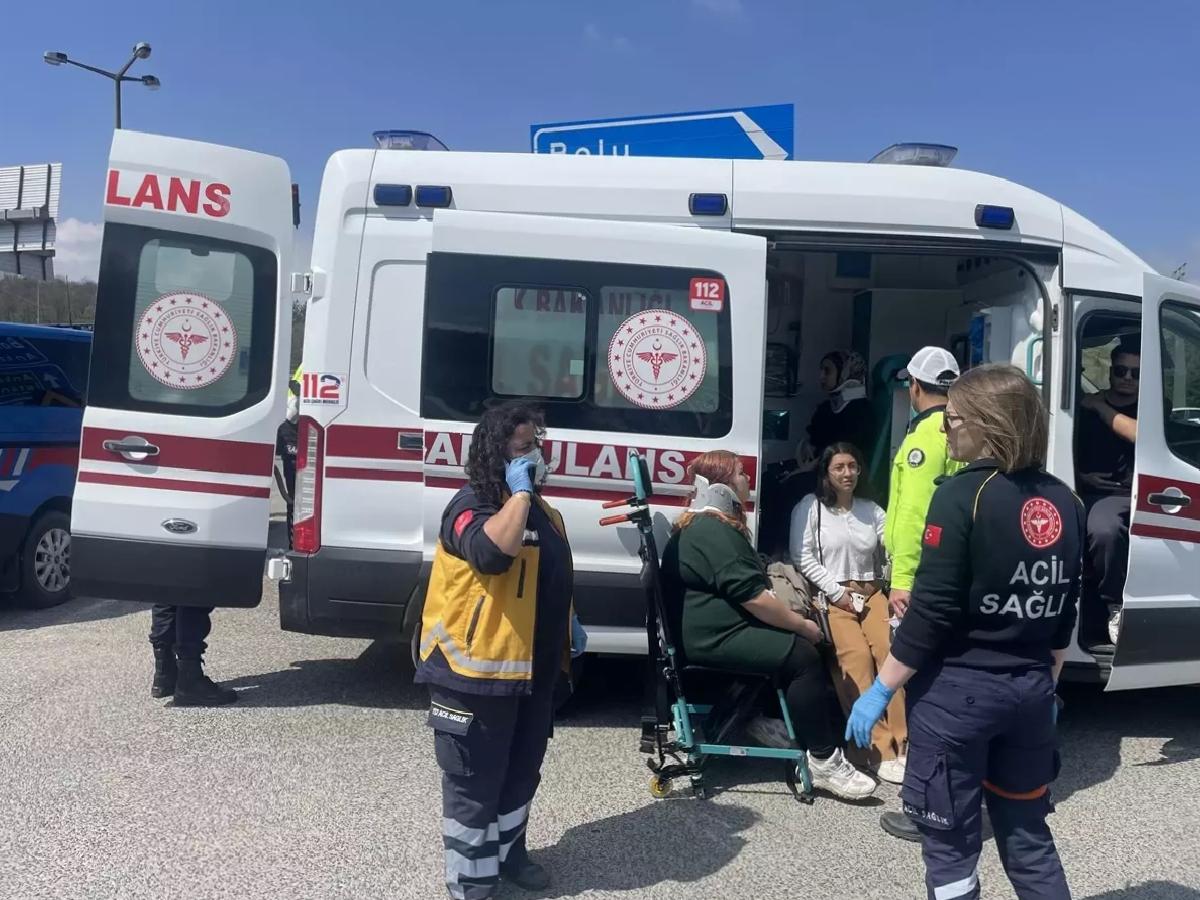Bolu Dağı’nda Trafik Kazası: 9 Yaralı