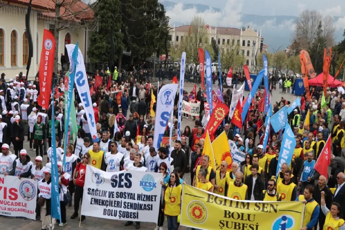 Bolu’da 1 Mayıs Coşkusu