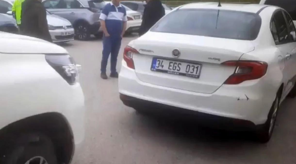 Bolu’da Sahte Plaka ile Trafikte Yakalandı