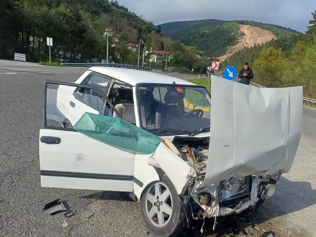 Bolu’da Trafik Kazası: 4 Yaralı