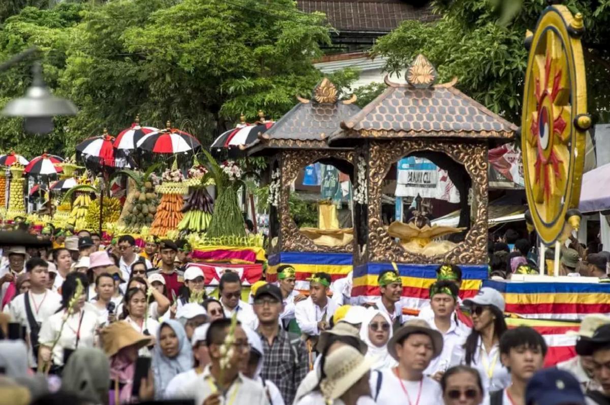 Borobudur’da Vesak Günü Coşkuyla Kutlandı