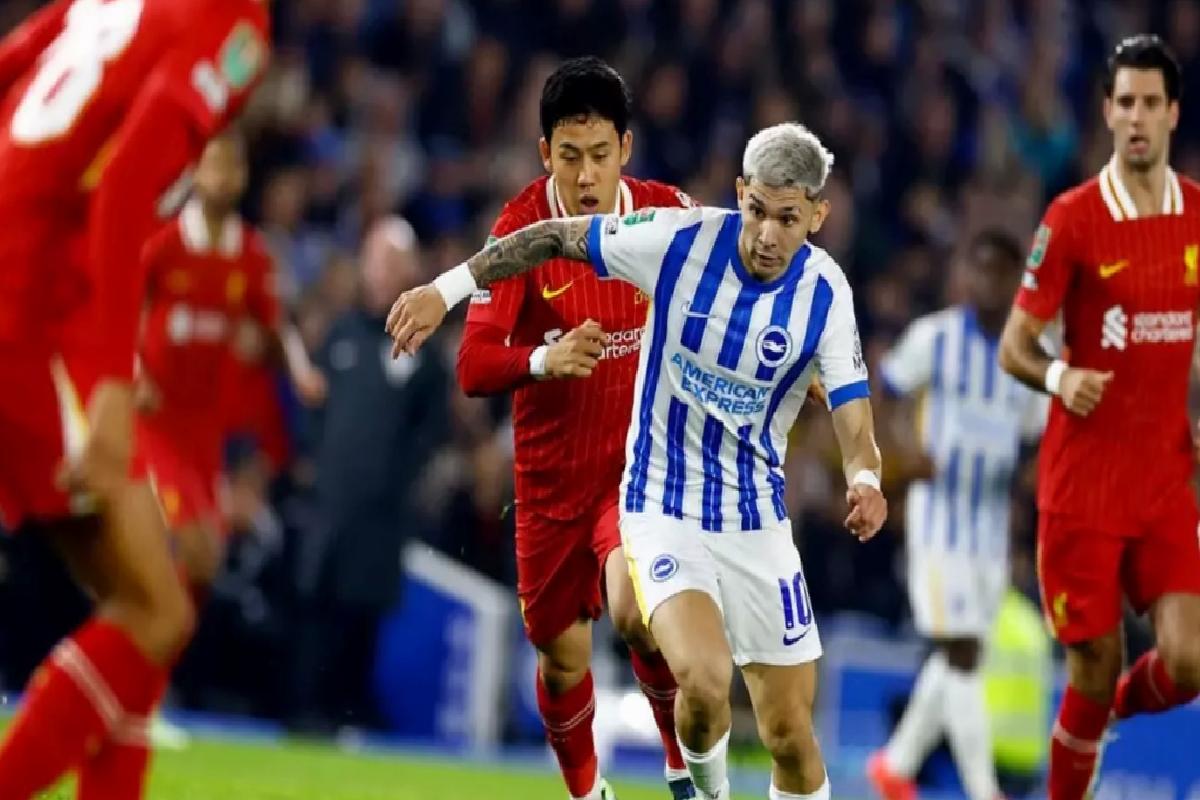 Brighton, şampiyon Liverpool’u devirdi