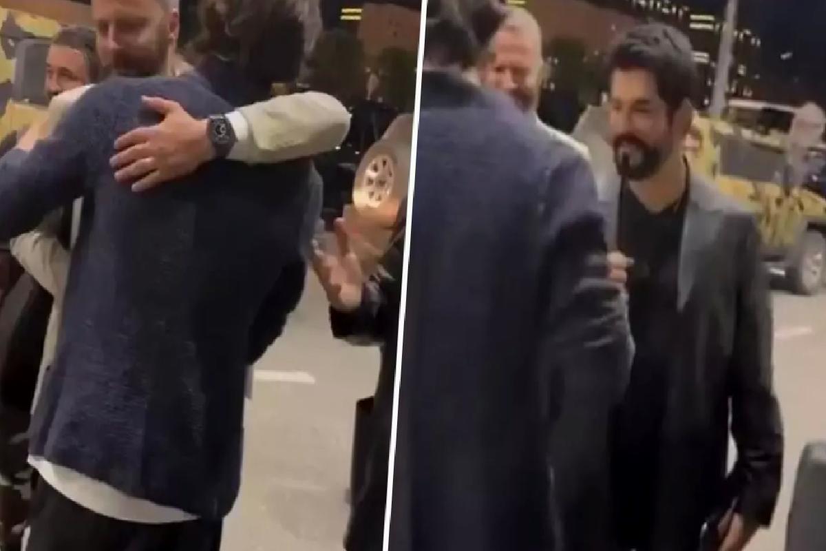 Burak Özçivit’e soğuk duş! Herkese sarılıp bir tek onu es geçti