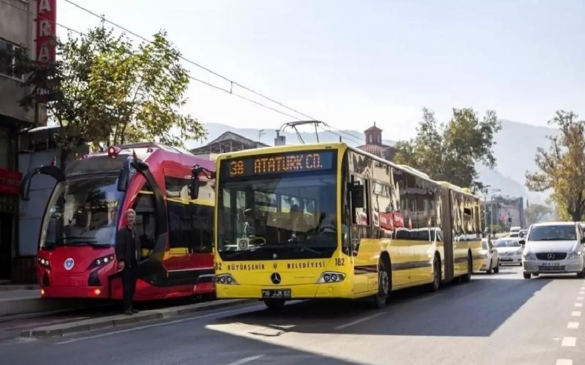 Bursa’da 19 Mayıs’ta Toplu Ulaşım Ücretsiz Olacak
