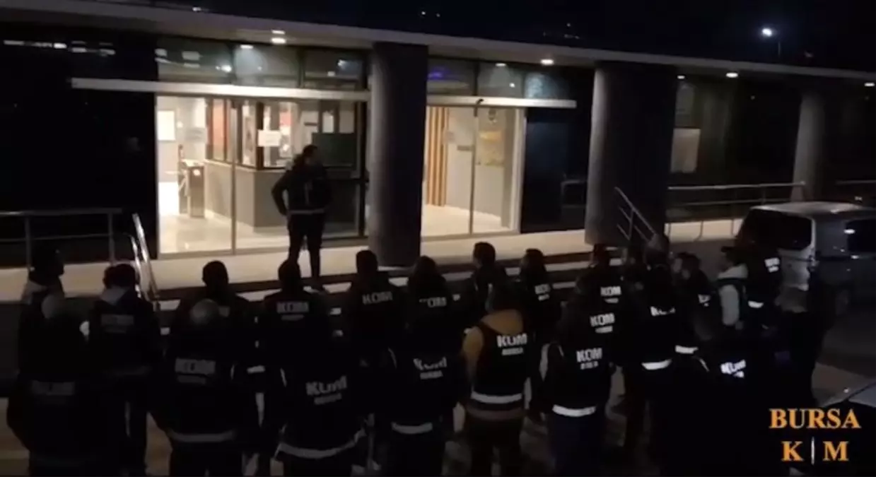 Bursa’da Dolandırıcılara Şafak Operasyonu