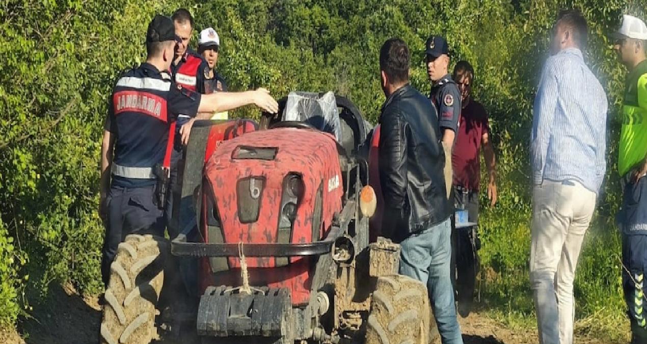 Bursa’da feci kaza: Babasının kullandığı traktörün altında kaldı