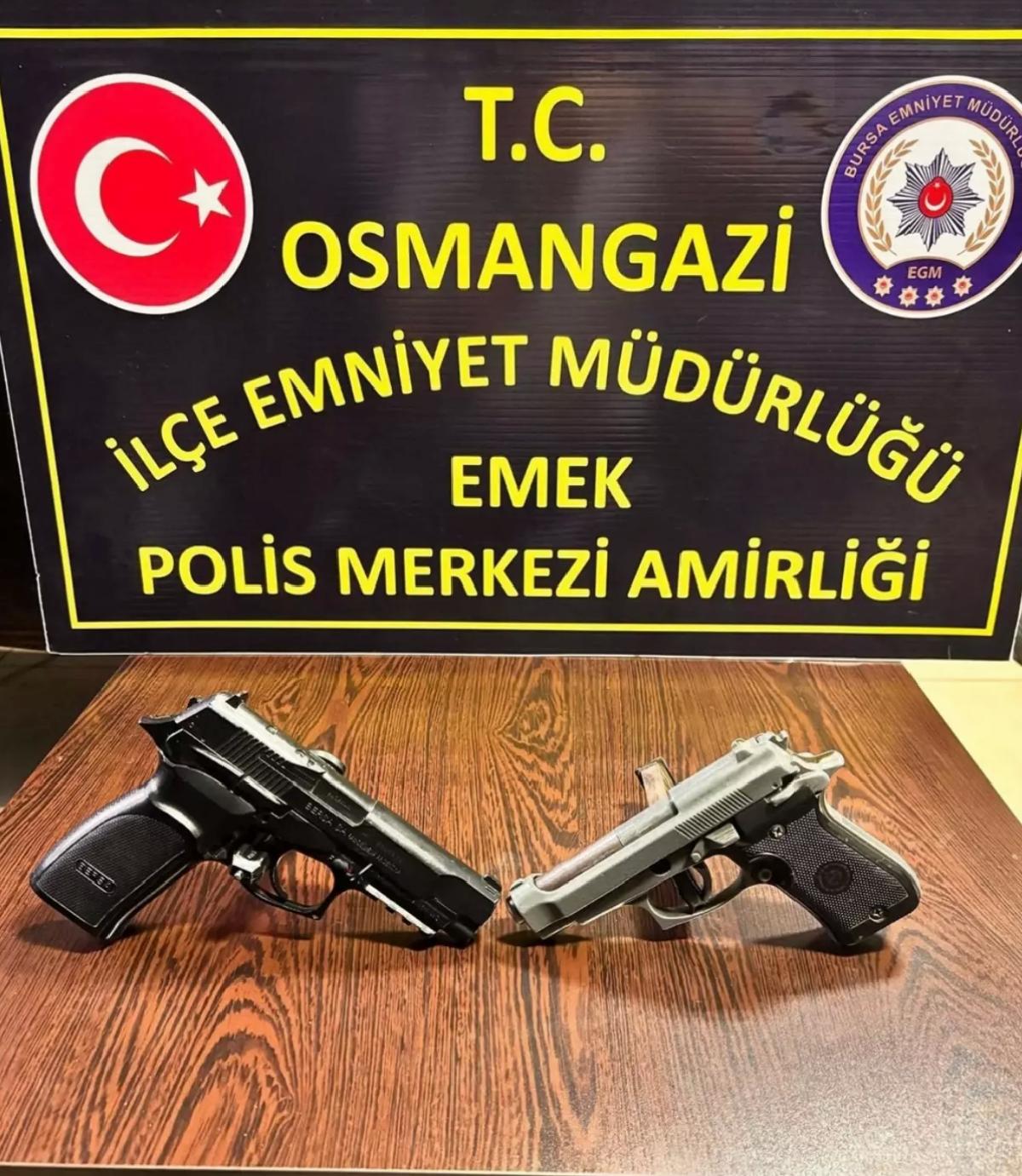Bursa’da Operasyonda 3 Tutuklama