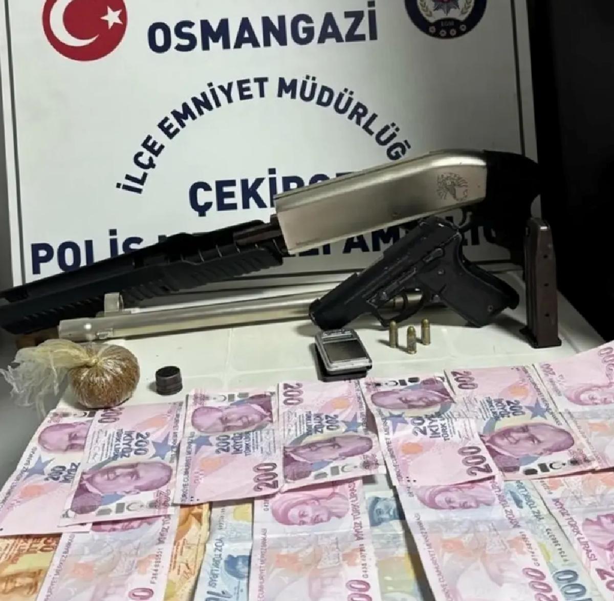 Bursa’da Silah Operasyonu: 10 Tutuklama