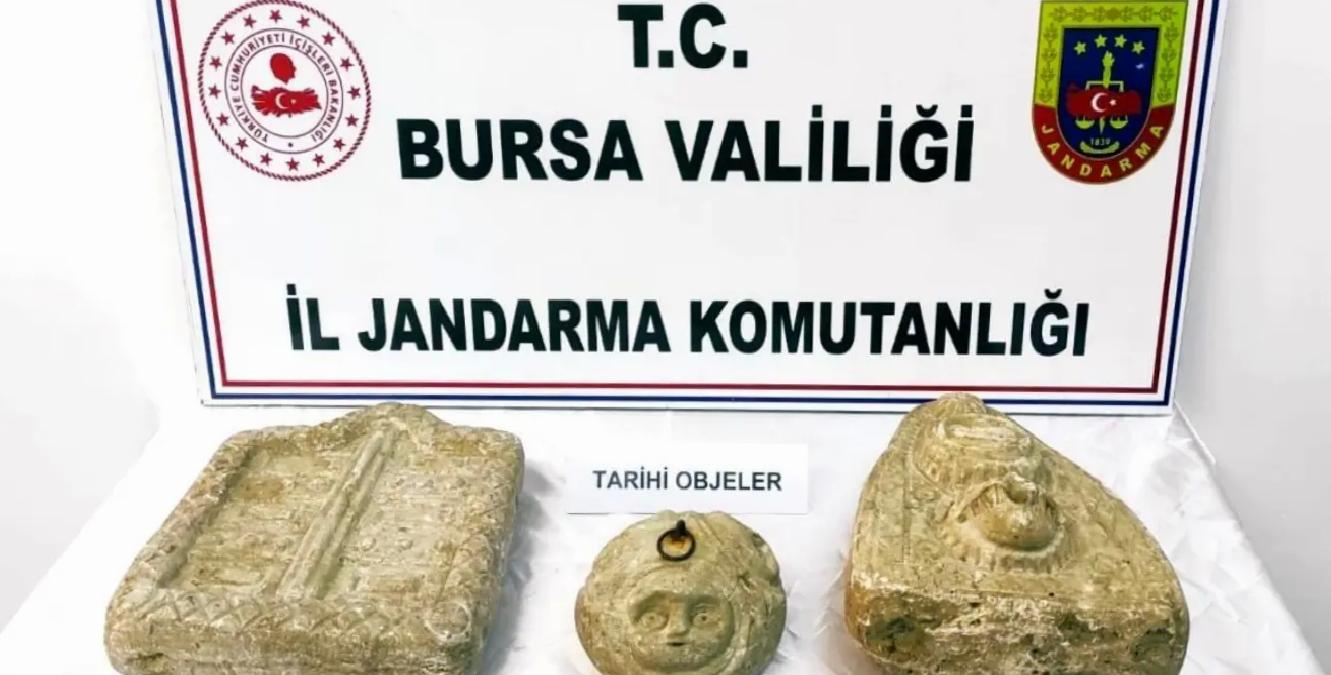 Bursa’da Tarihi Eser Kaçakçıları Yakalandı