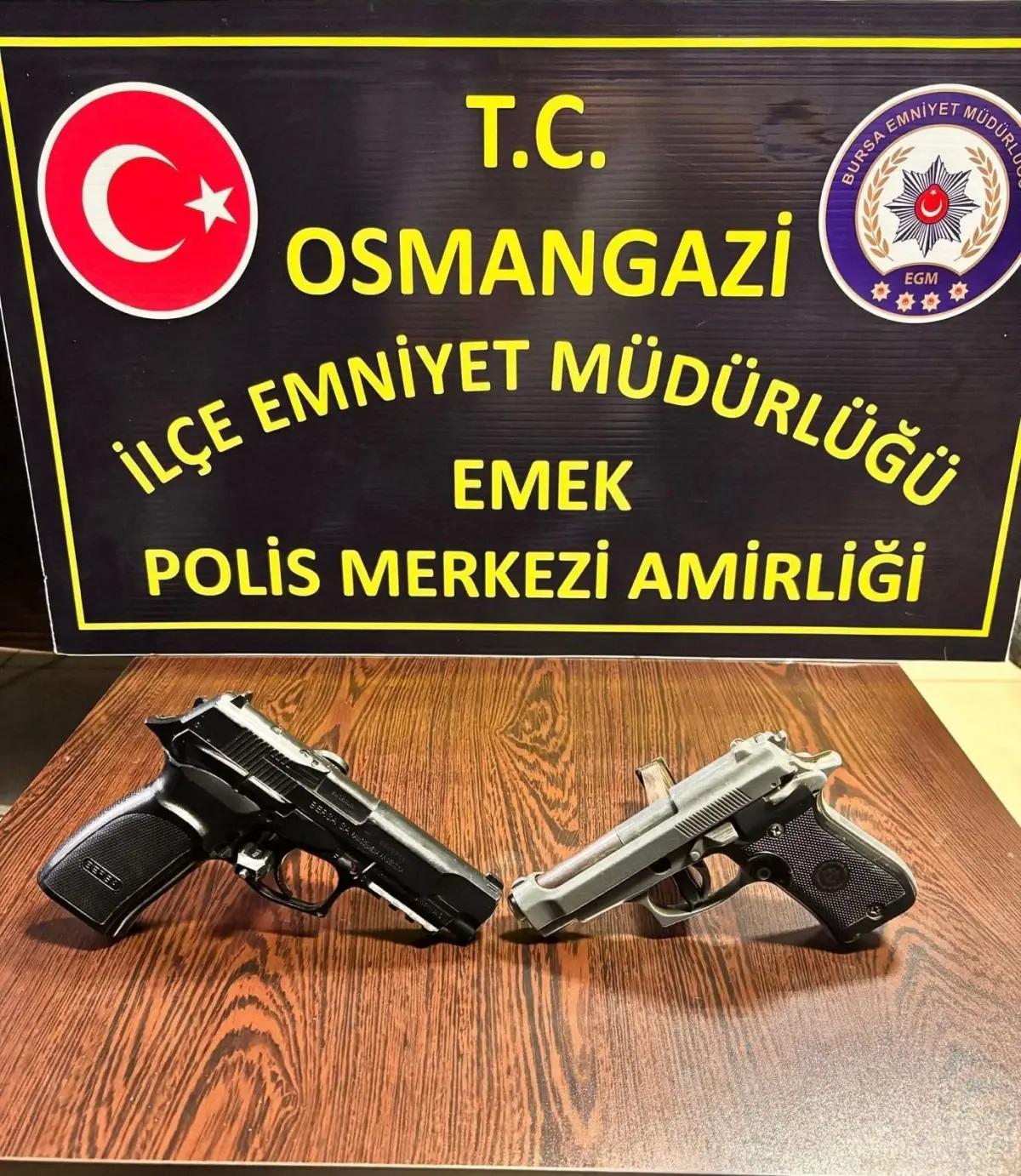 Bursa’da Uyuşturucu ve Silah Operasyonu