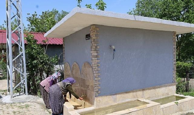 Büyükşehir, kırsal mahallelere su deposu inşa ediyor