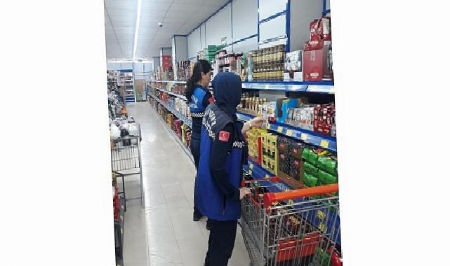 Büyükşehir zabıtasından market denetimi