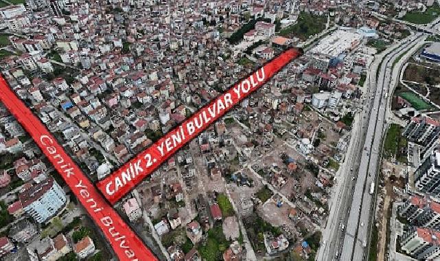 Canik’e 2. Yeni Bulvar Yolu Geliyor
