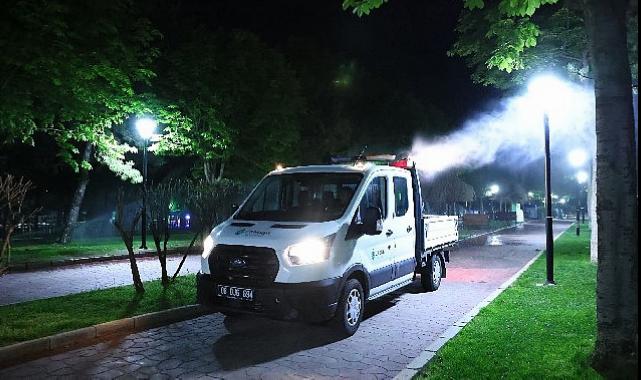 Çankaya’da yaz için ilaçlama seferberliği başladı