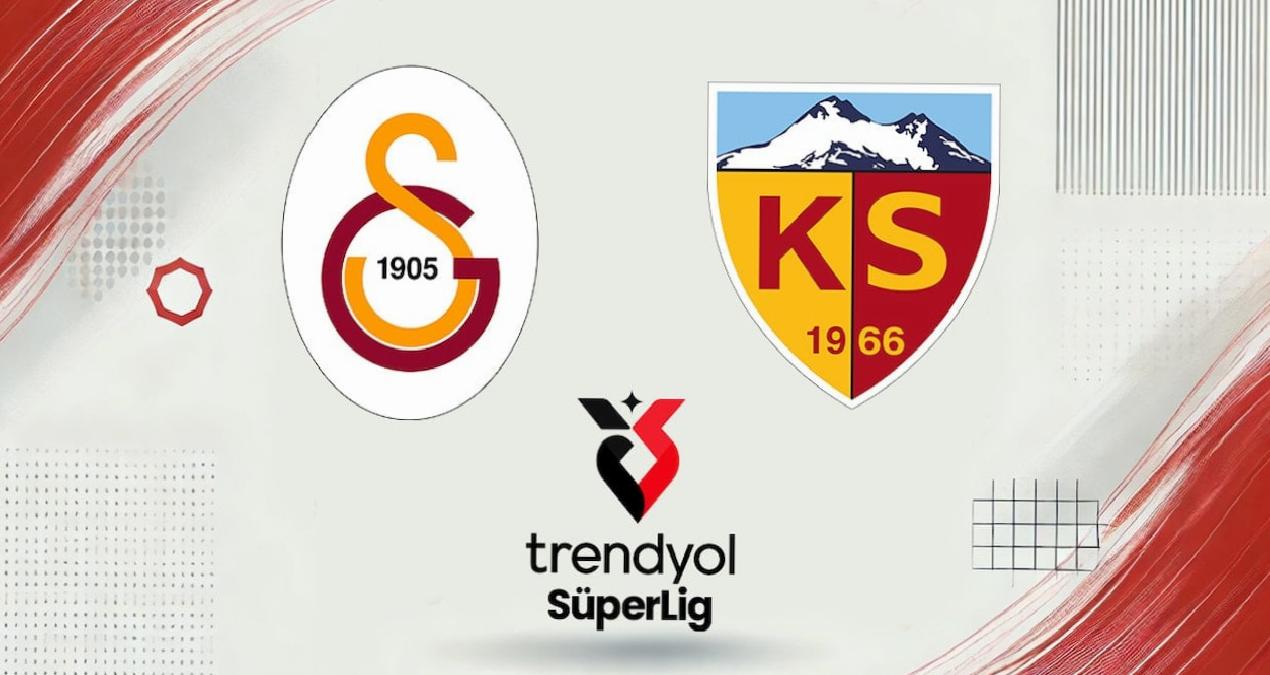 Canlı | Galatasaray-Kayserispor maçı canlı yayın (Süper Lig 36. Hafta)