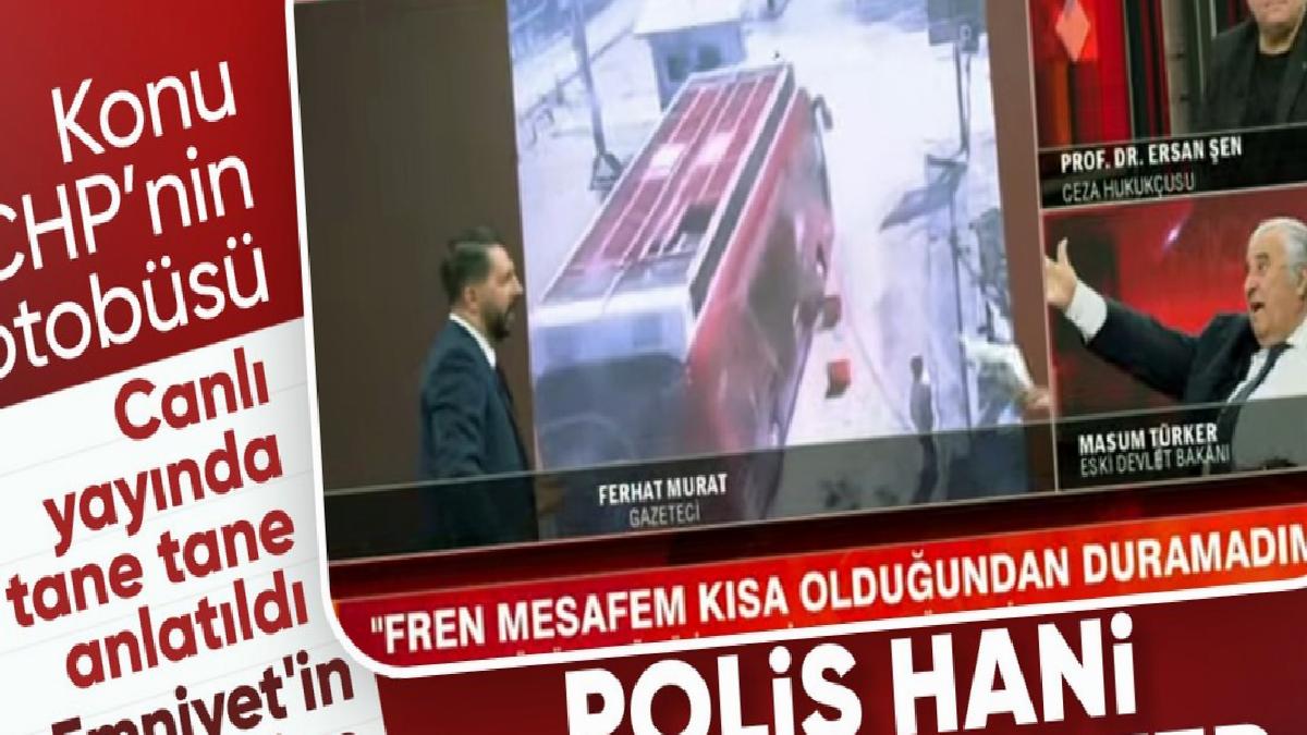 Canlı yayın polemiği: CHP otobüsünün ezmeye çalıştığı polis videosu gerçek mi
