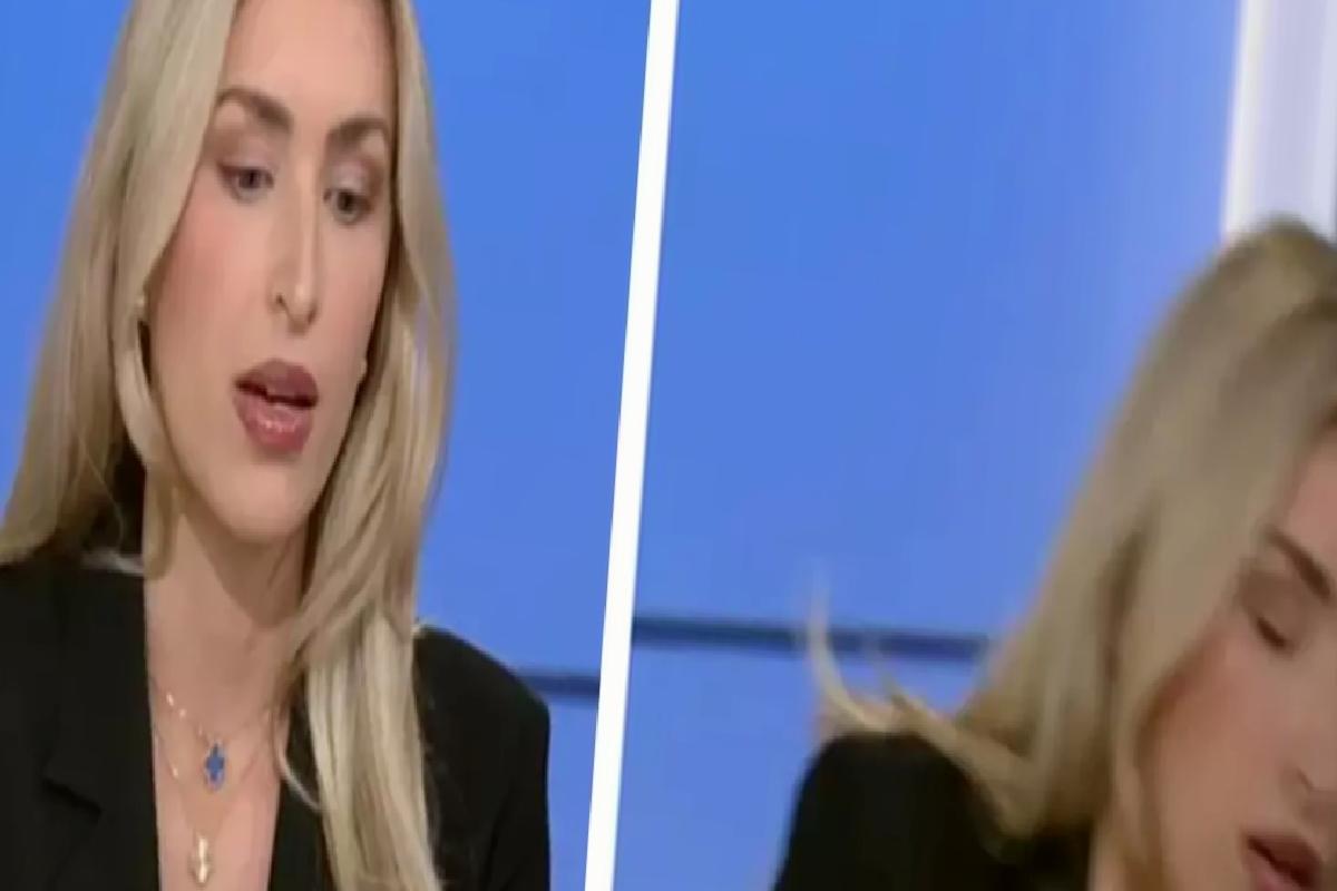 Canlı yayında bilincini kaybedip yere yığıldı