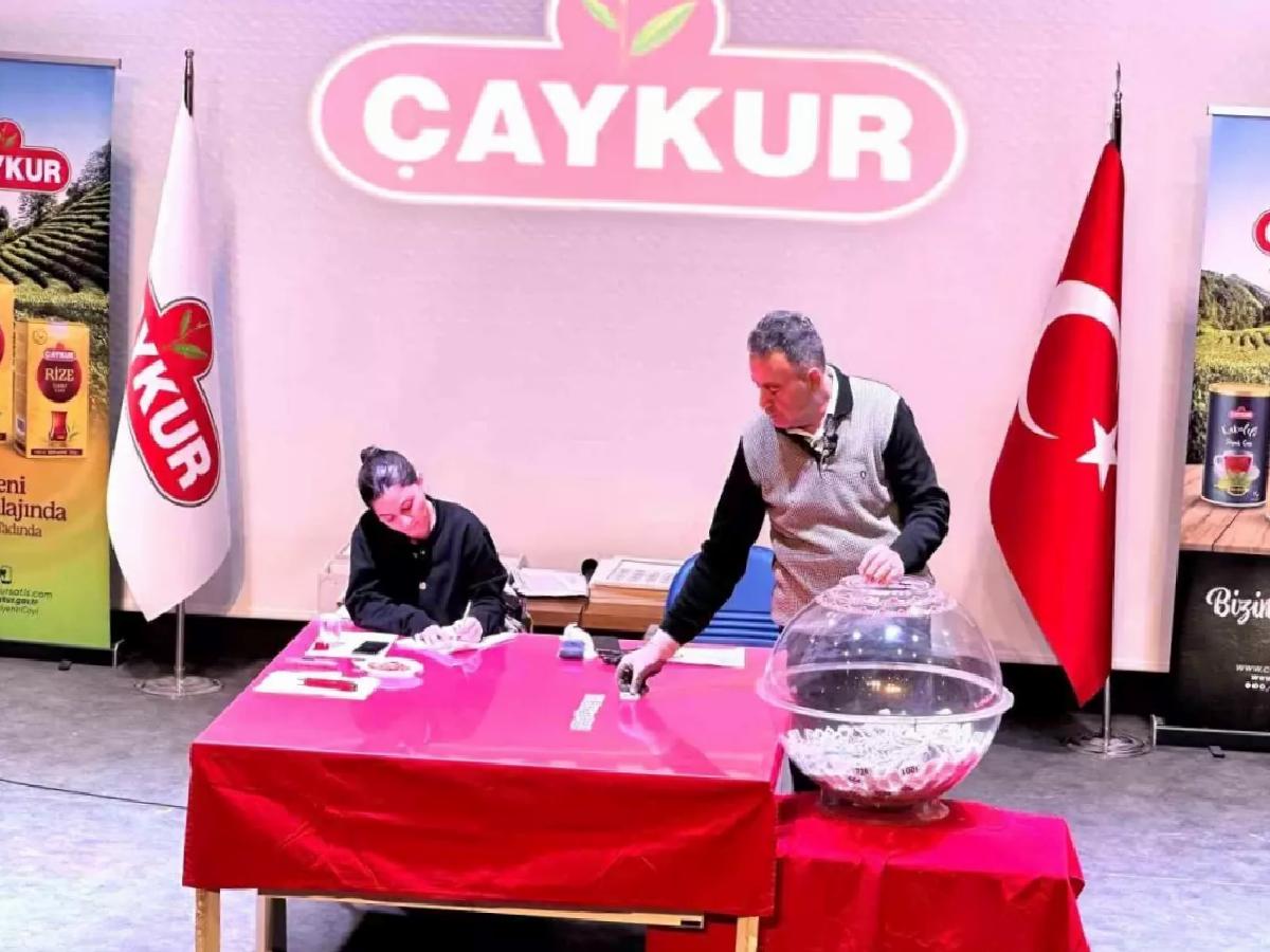 ÇAYKUR 1500 Mevsimlik İşçi Alımı Kurası Tamamlandı