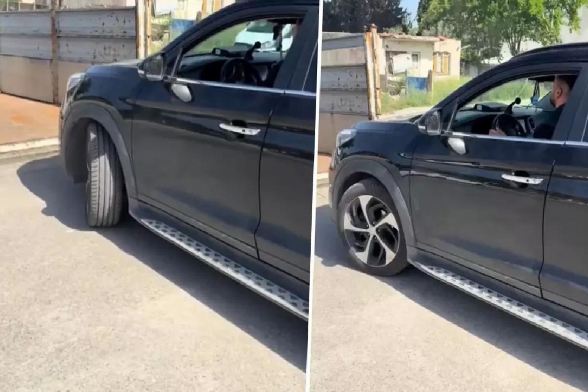 Çekiciye para vermemek için başvurduğu yöntem tartışma yarattı