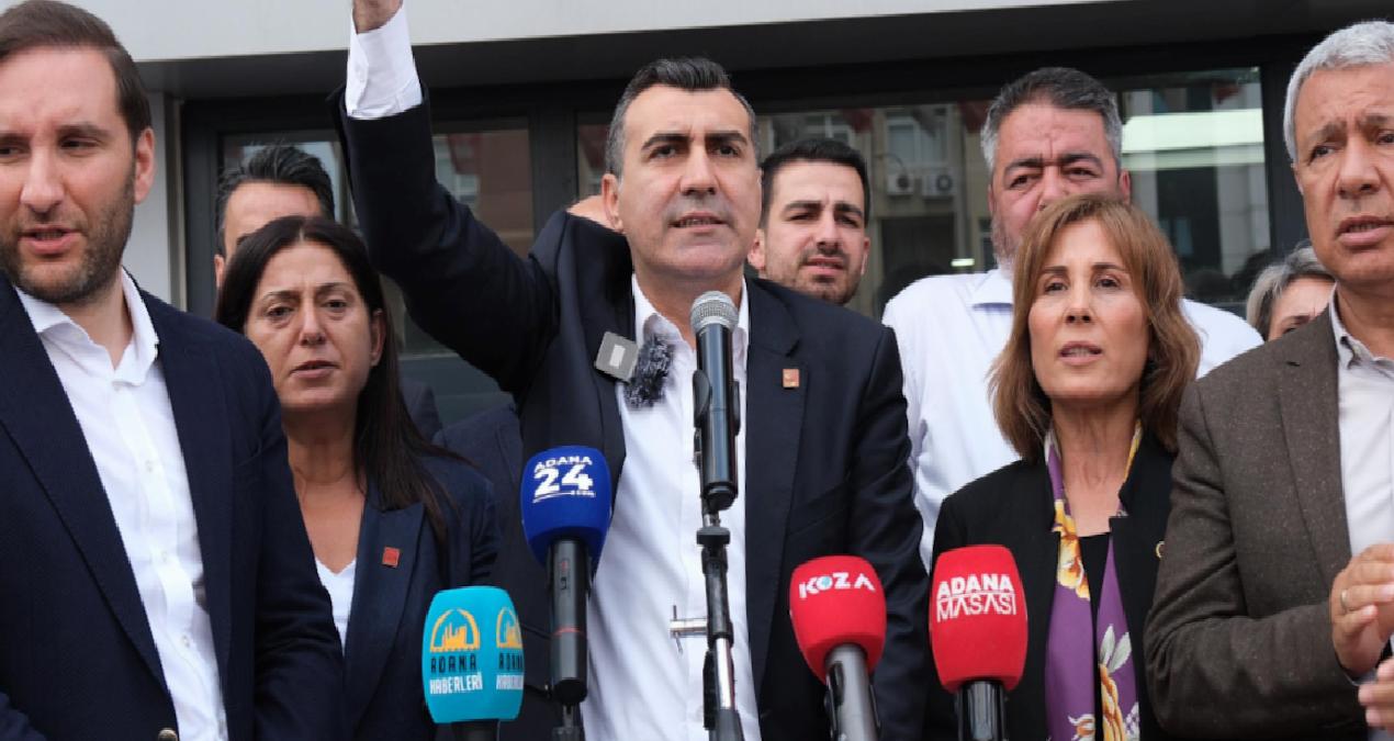 CHP Adana İl Başkanı Tanburoğlu: “Cumhuriyet Halk Partisi korkmaz, sinmez, geri çekilmez!”