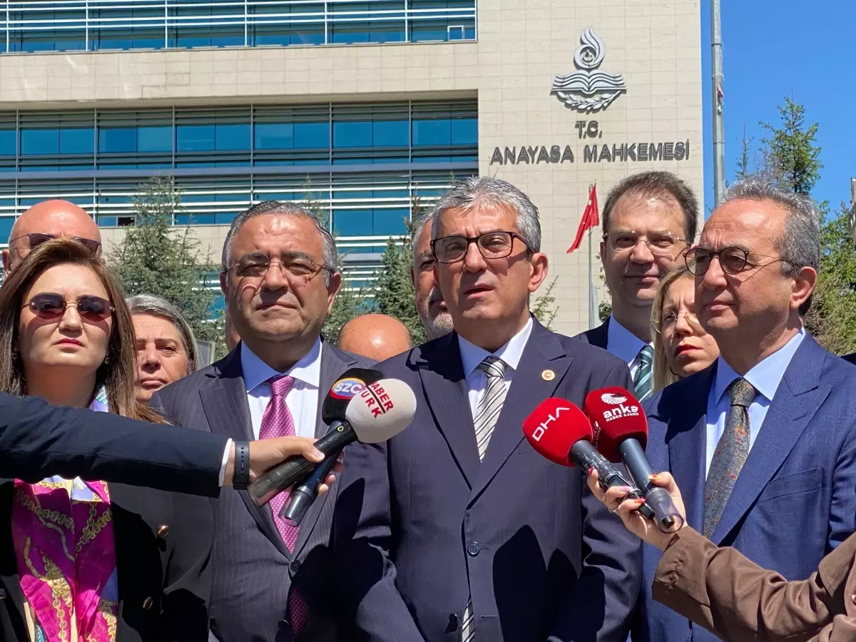 CHP AYM’ye Başvurdu