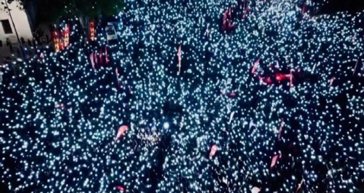 CHP mitingine karartma!