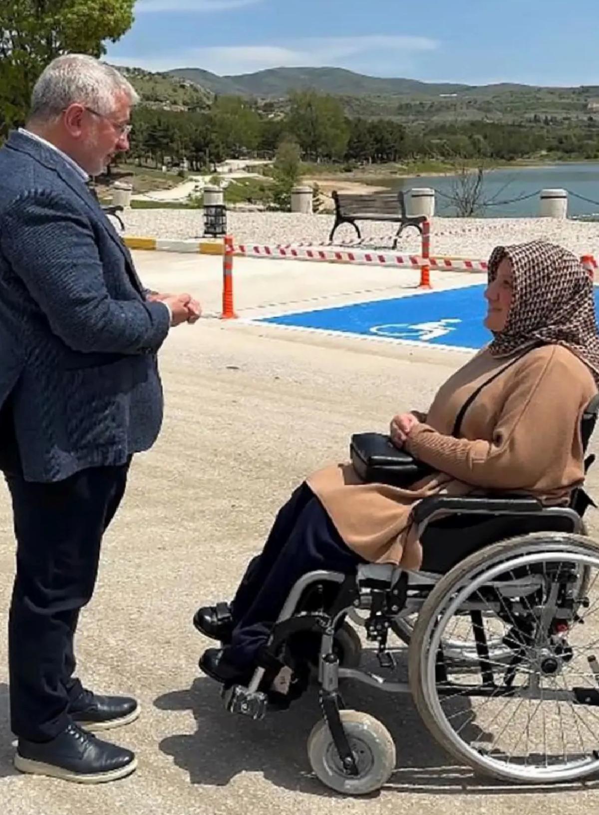 Çorum’da Engelli Bireyler İçin Yeni Seyir Alanı Yapıldı