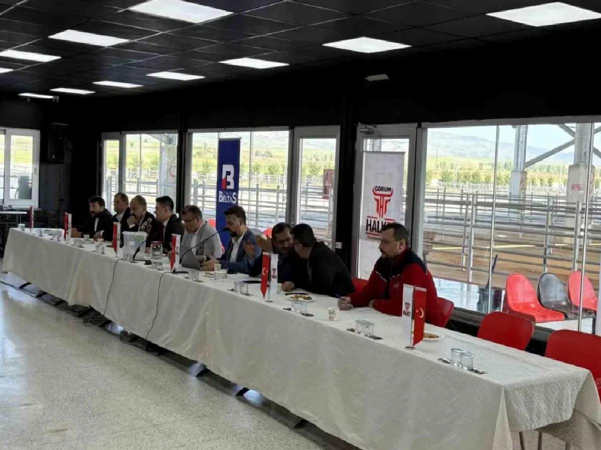 Çorum’da Kurban Bayramı İçin Hayvan Pazarı Kura Çekimi Yapıldı