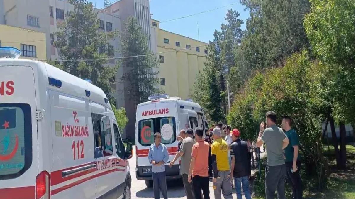 Çorum’da Un Fabrikasında Patlama