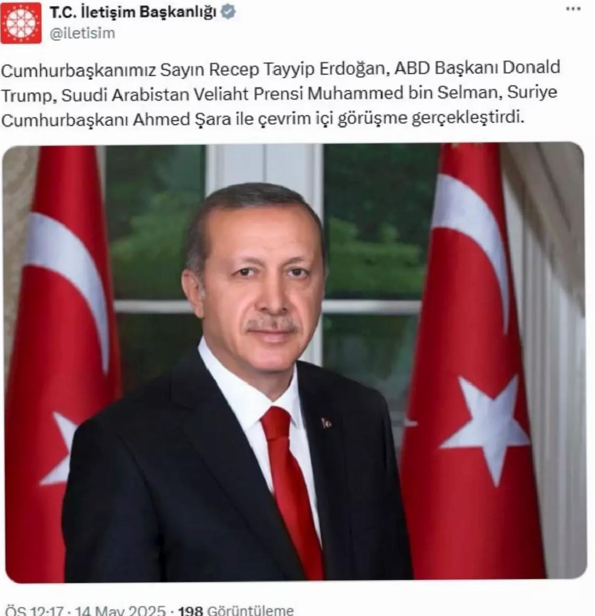 Cumhurbaşkanı Erdoğan, ABD Başkanı Trump ve diğer liderlerle çevrim içi görüşme gerçekleştirdi