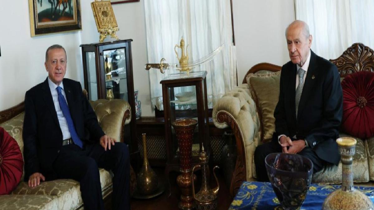 Cumhurbaşkanı Erdoğan, Devlet Bahçeli ile görüşecek