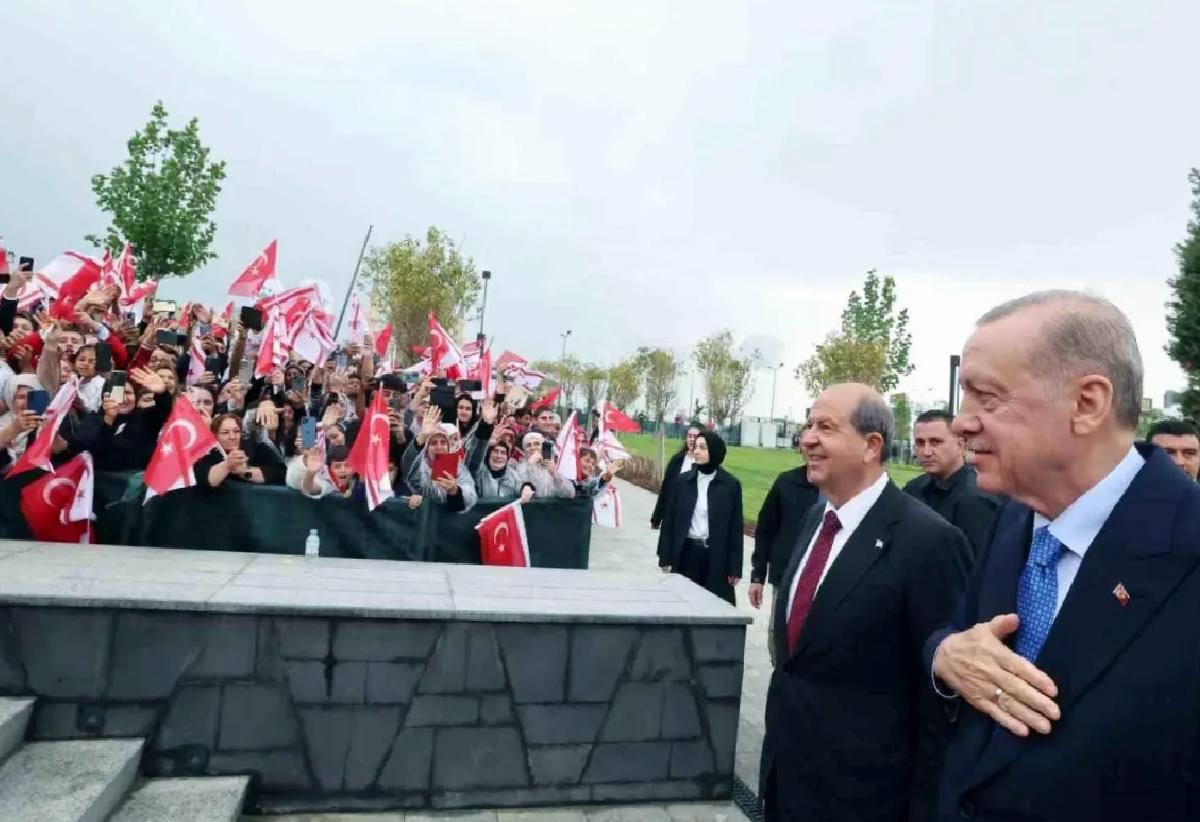 Cumhurbaşkanı Erdoğan: “KKTC Cumhuriyet Yerleşkesi, Kıbrıs Türk halkının kararlılığının sembolüdür”