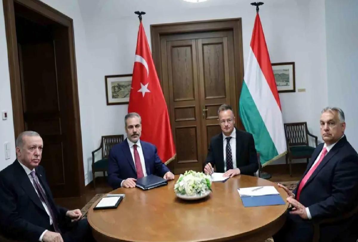Cumhurbaşkanı Erdoğan, Macaristan Başbakanı Orban ile görüştü