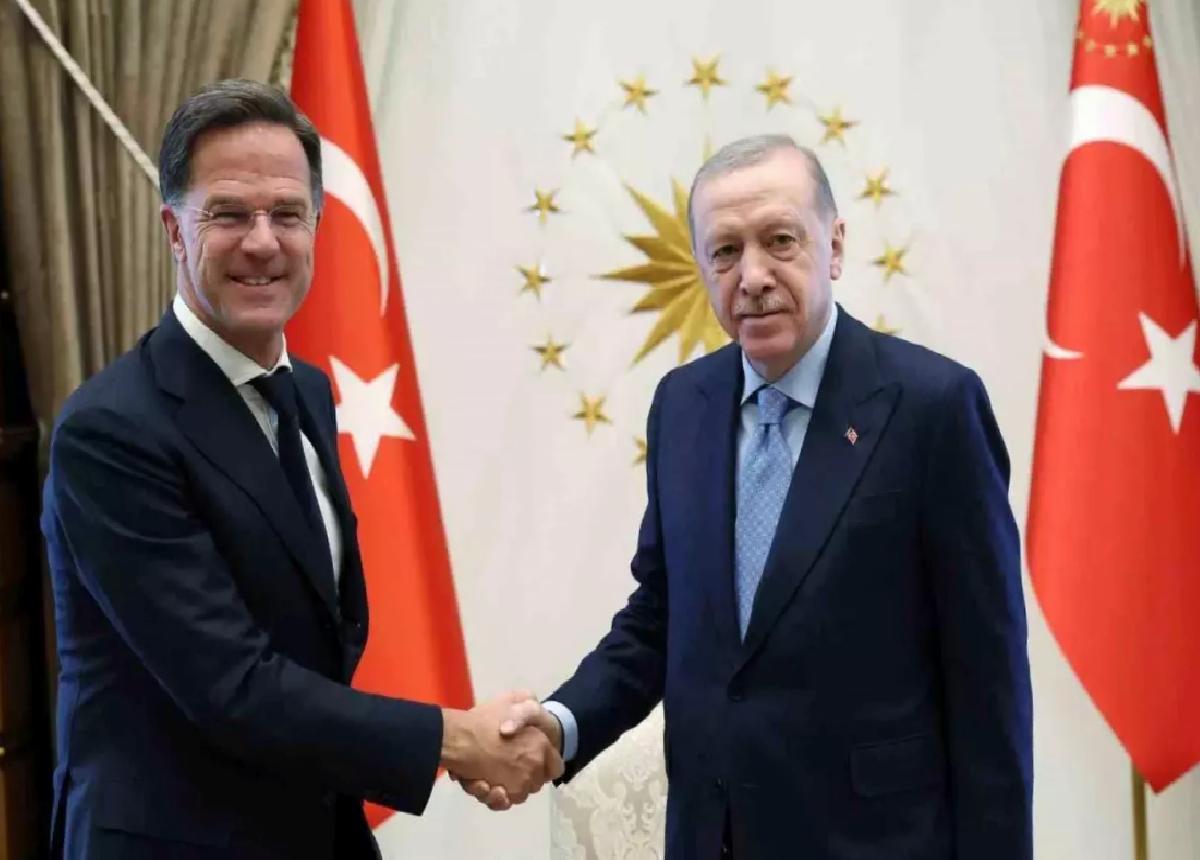 Cumhurbaşkanı Erdoğan, NATO Genel Sekreteri Mark Rutte’yi Cumhurbaşkanlığı Külliyesi’nde Kabul etti.