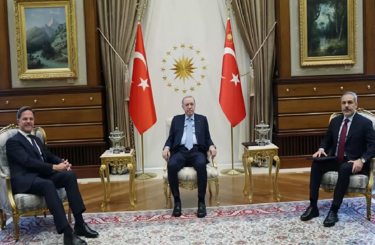 Cumhurbaşkanı Erdoğan, NATO Genel Sekreteri Rutte’yi kabul etti