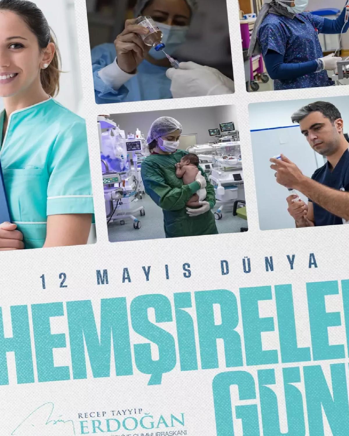 Cumhurbaşkanı Erdoğan’dan Dünya Hemşireler Günü Mesajı