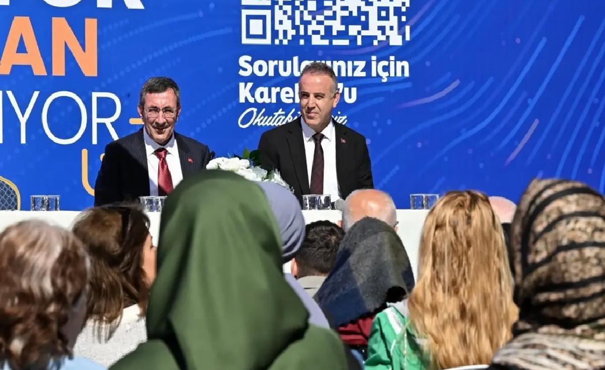 Cumhurbaşkanı Yardımcısı Yılmaz, Ümraniye’de konuştu Açıklaması