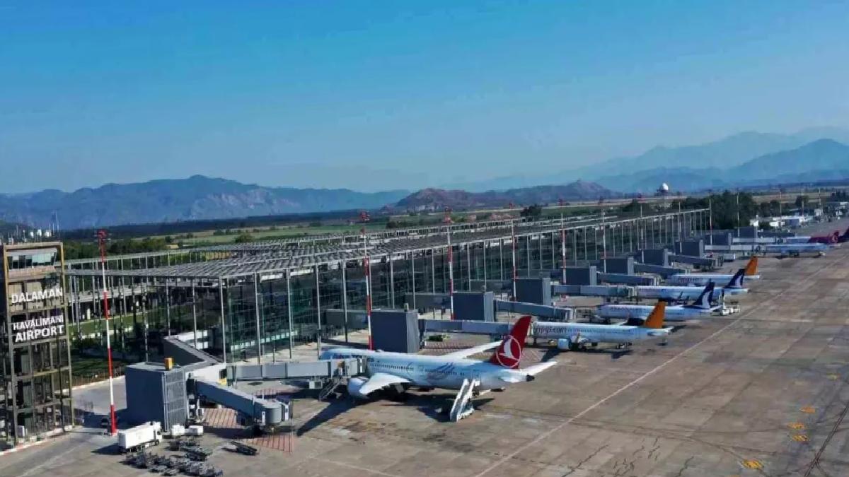 Dalaman Havalimanı 2025’te Büyüdü