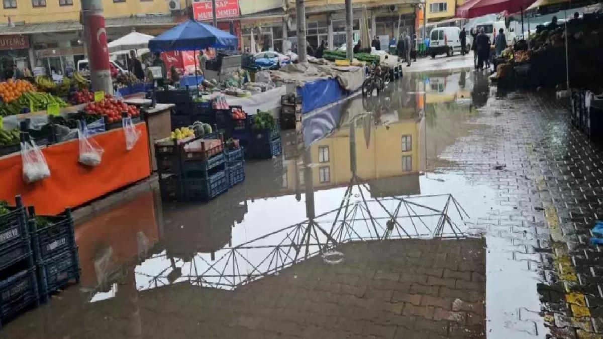 Darende’de Aniden Bastıran Dolu Hayatı Olumsuz Etkiledi