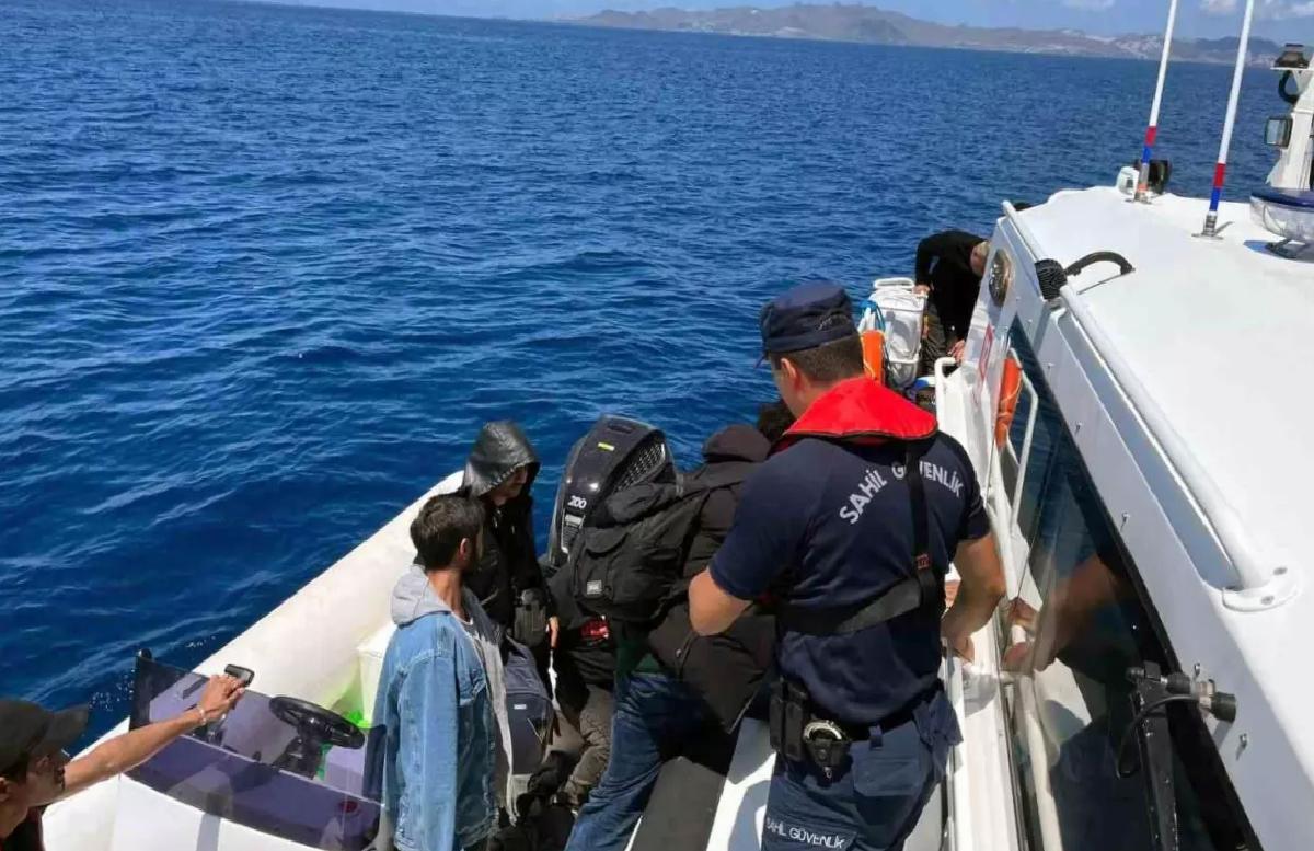 Datça’da 33 Göçmen Kurtarıldı