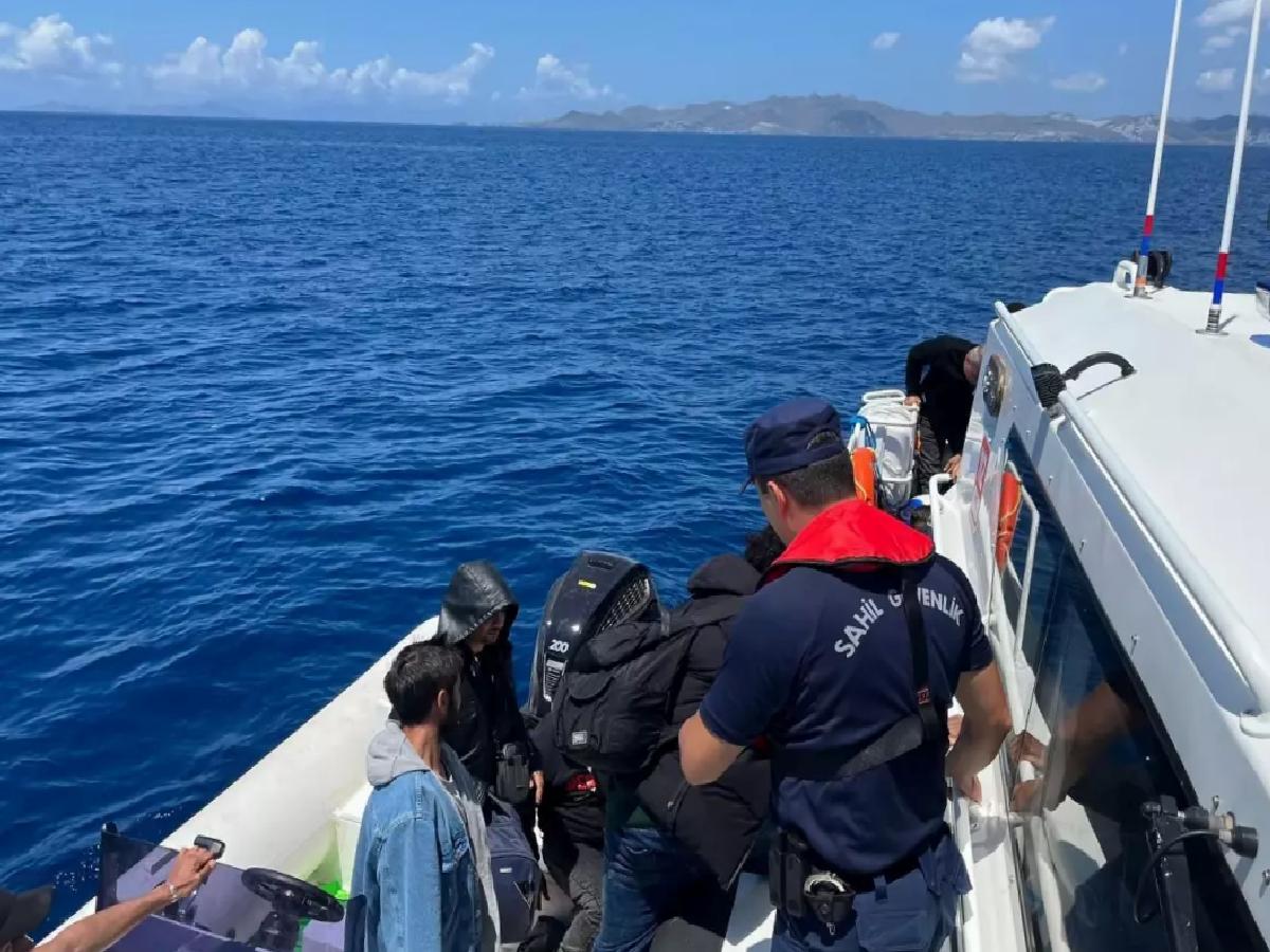 Datça’da 33 Kaçak Göçmen Kurtarıldı