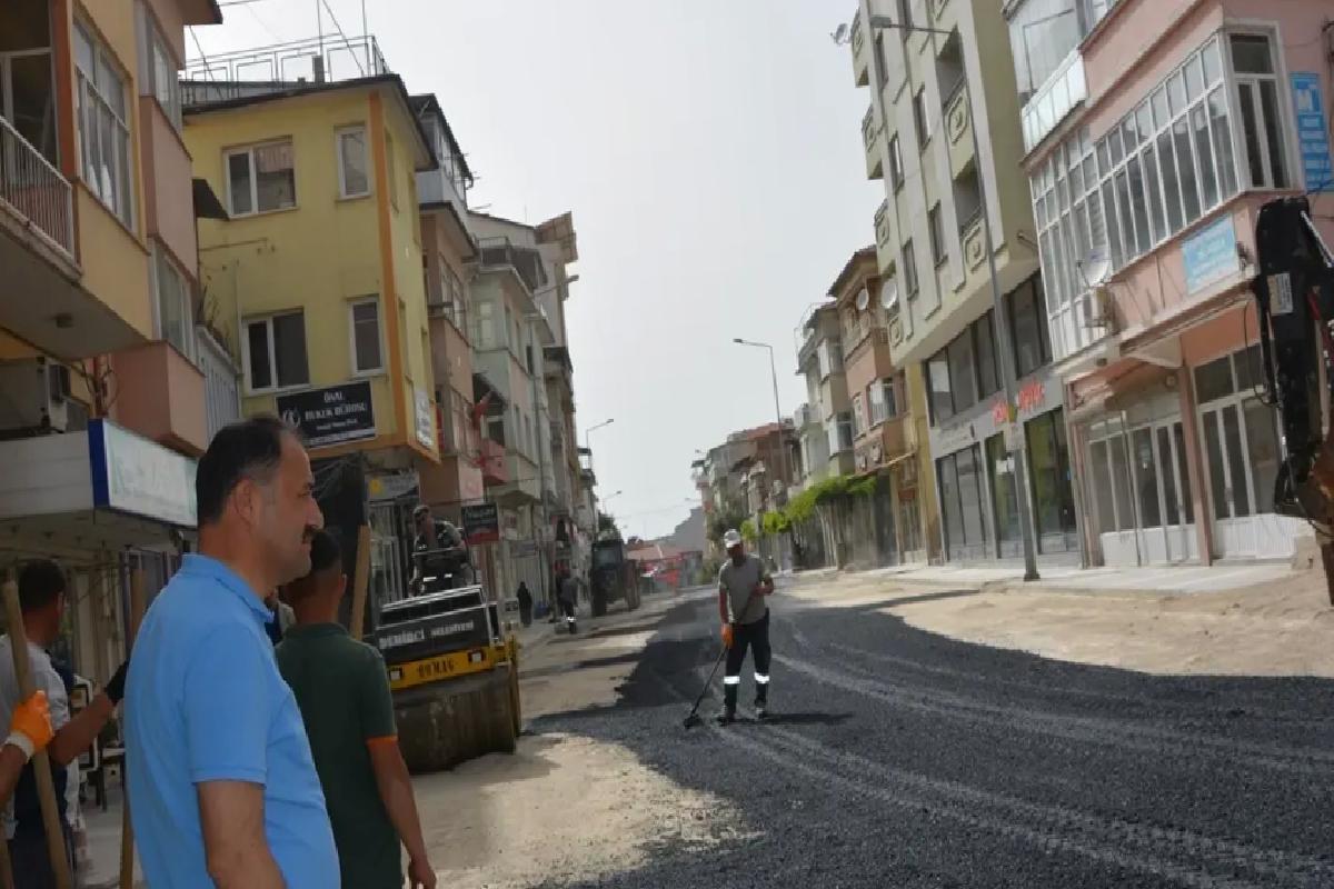Demirci’de Asfalt Yenileme Çalışmaları Başladı